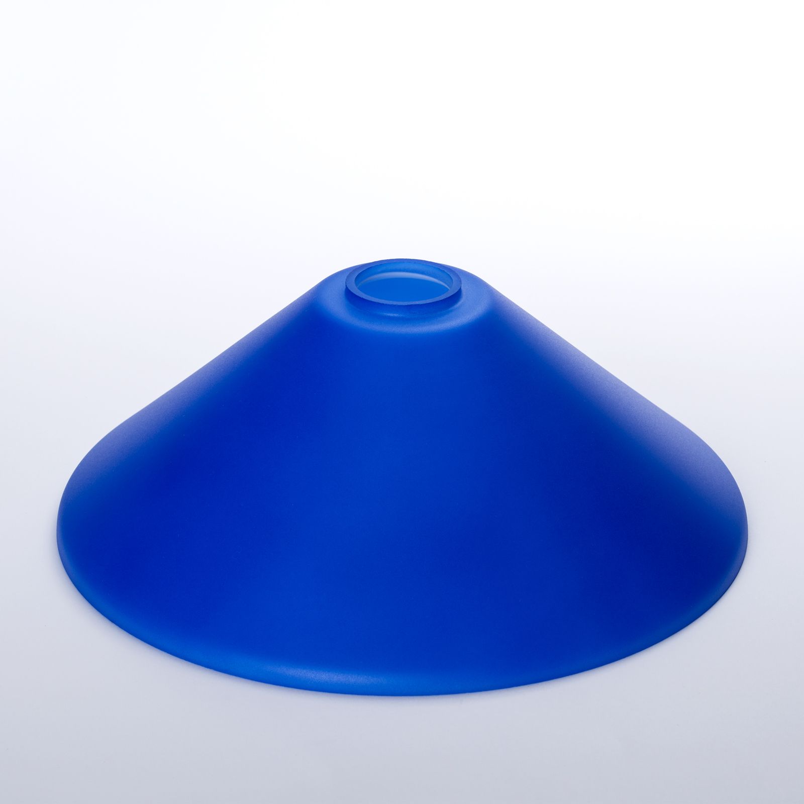 Glasschirm ARTDESIGN 445, Ø 220 mm, Kobalt