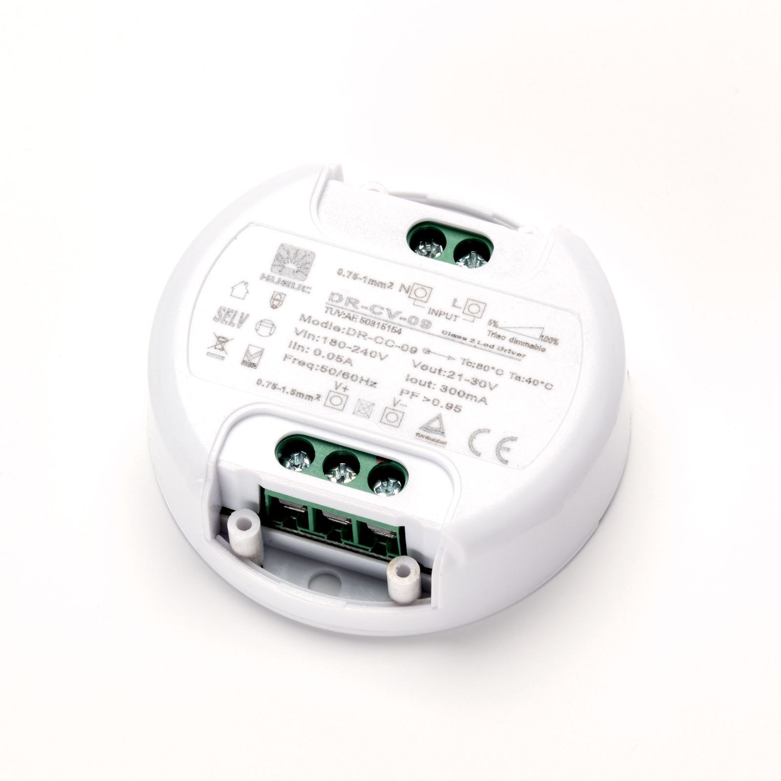 Driver 9d HUARUI DR-CC-09 9W 300mA, dimmbar