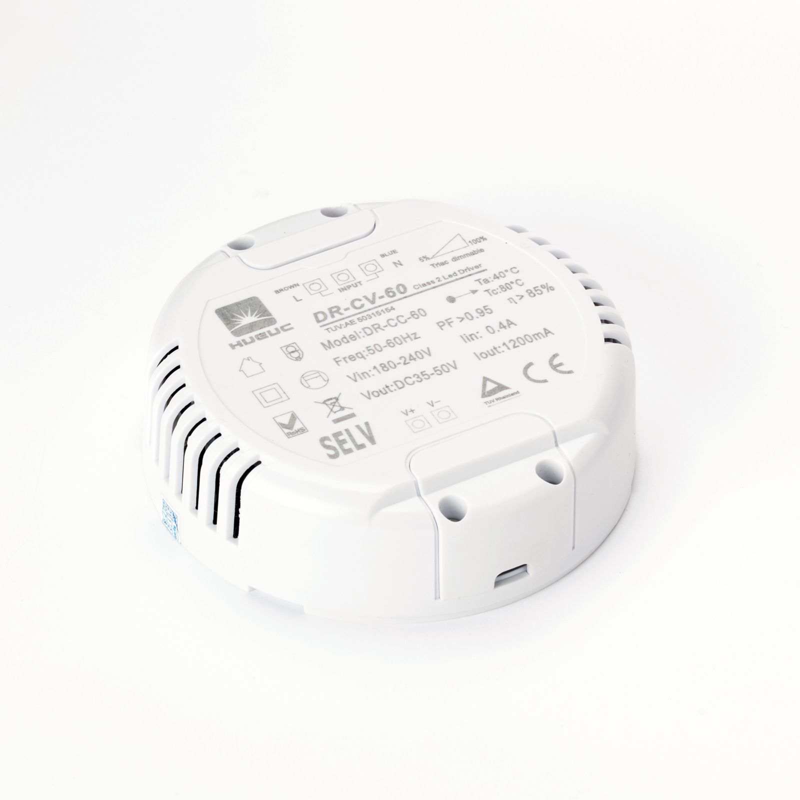 Driver 60h HUARUI DR-CV-60 60W 1200mA, dimmbar