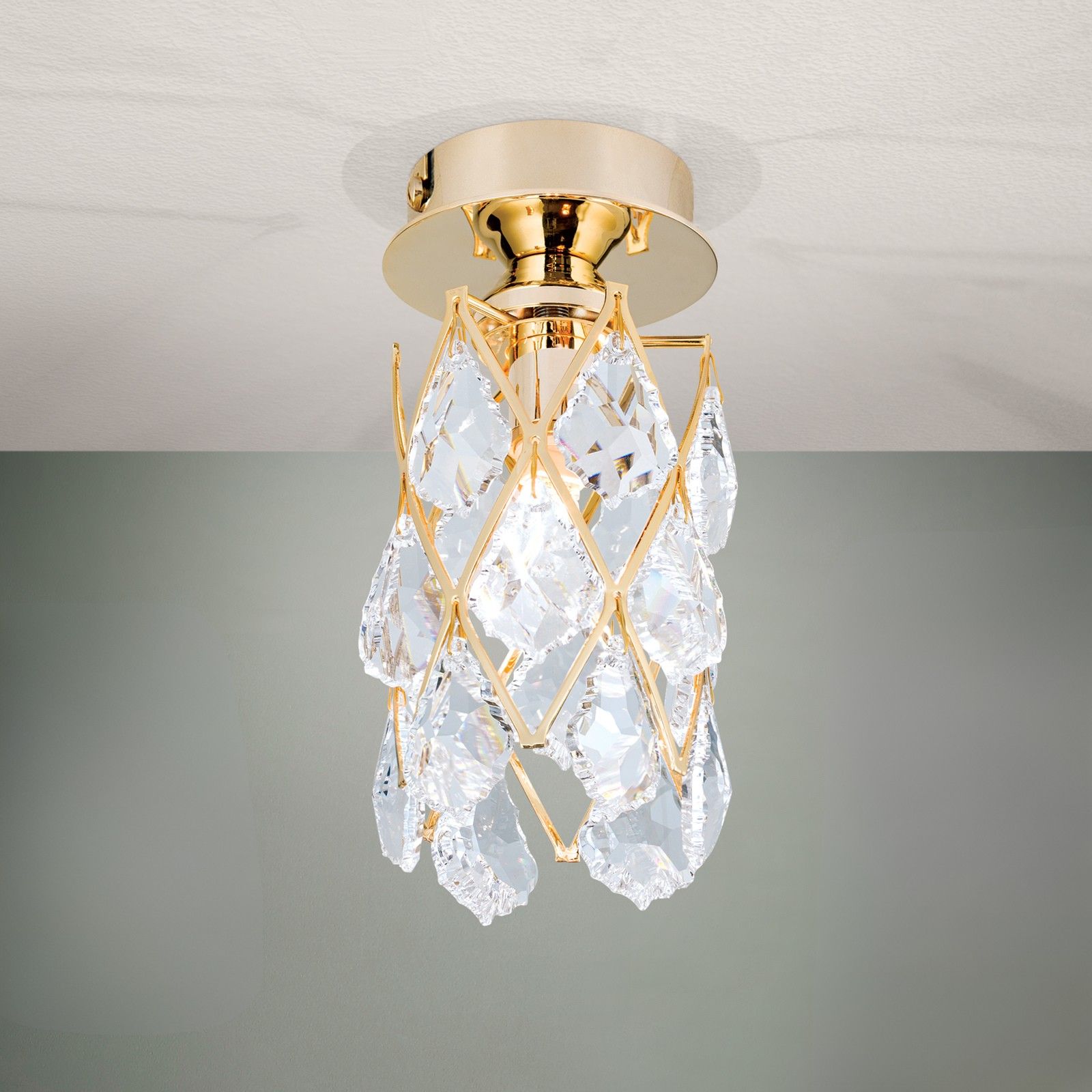 Deckenleuchte RITA, Gold