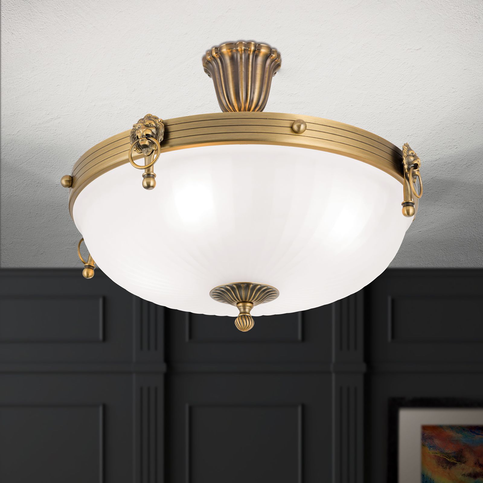 Bronze bathroom hot sale ceiling light