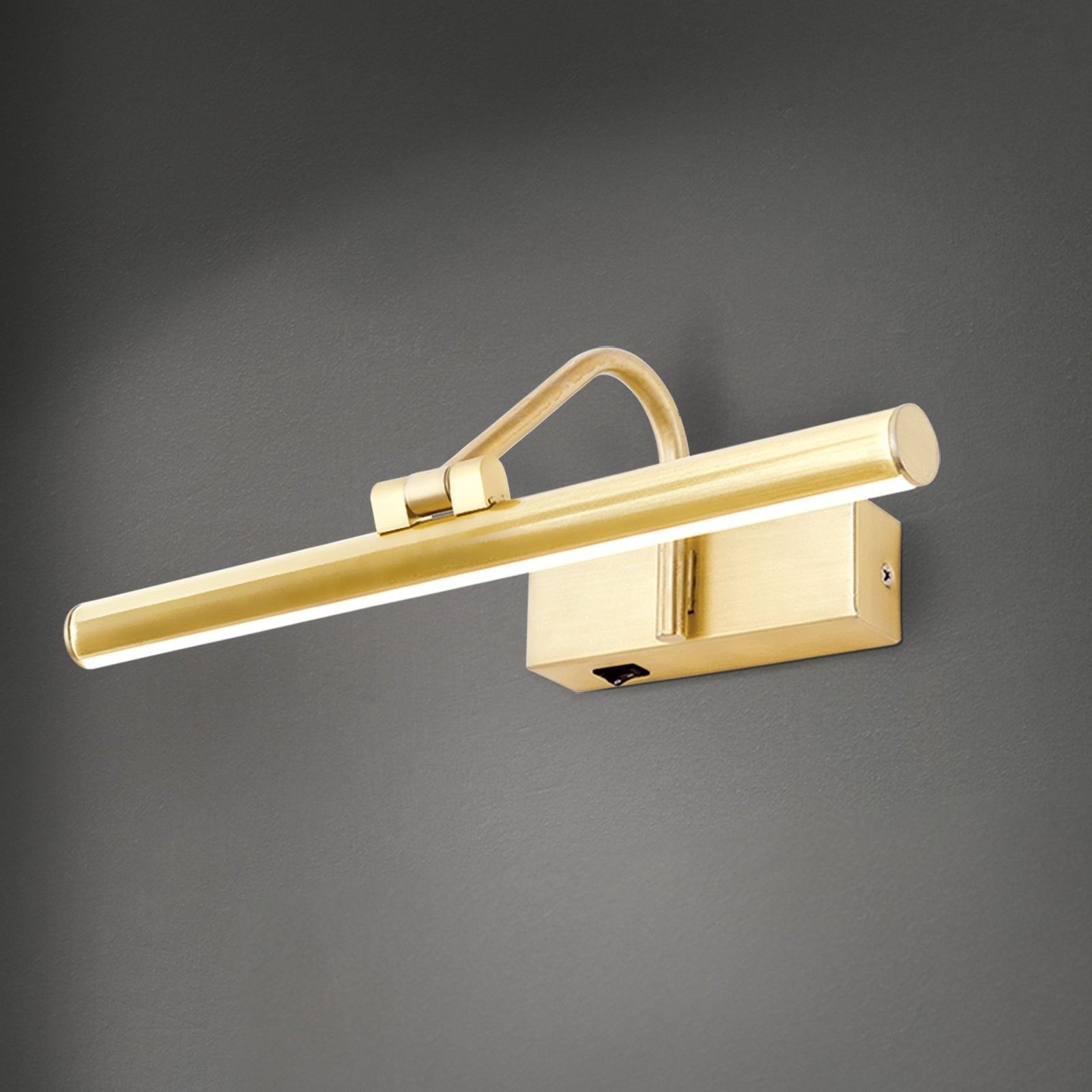 LED Bilderleuchte PORTRAIT, Gold-matt, 30cm