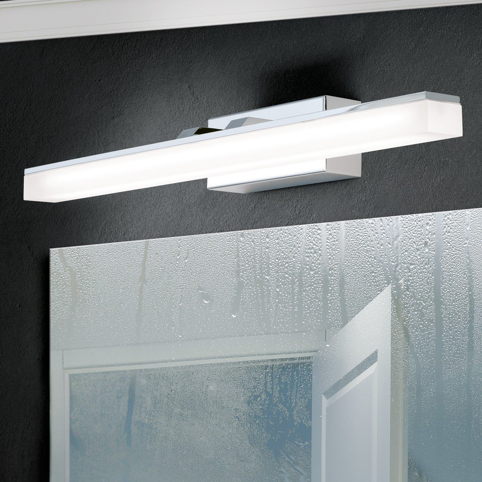 LED Wandleuchte LEDINA, Chrom, 46cm