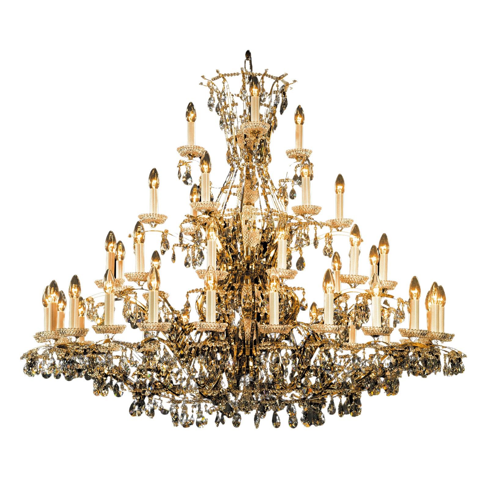 Luster HIROHITO, 45-flammig, Gold