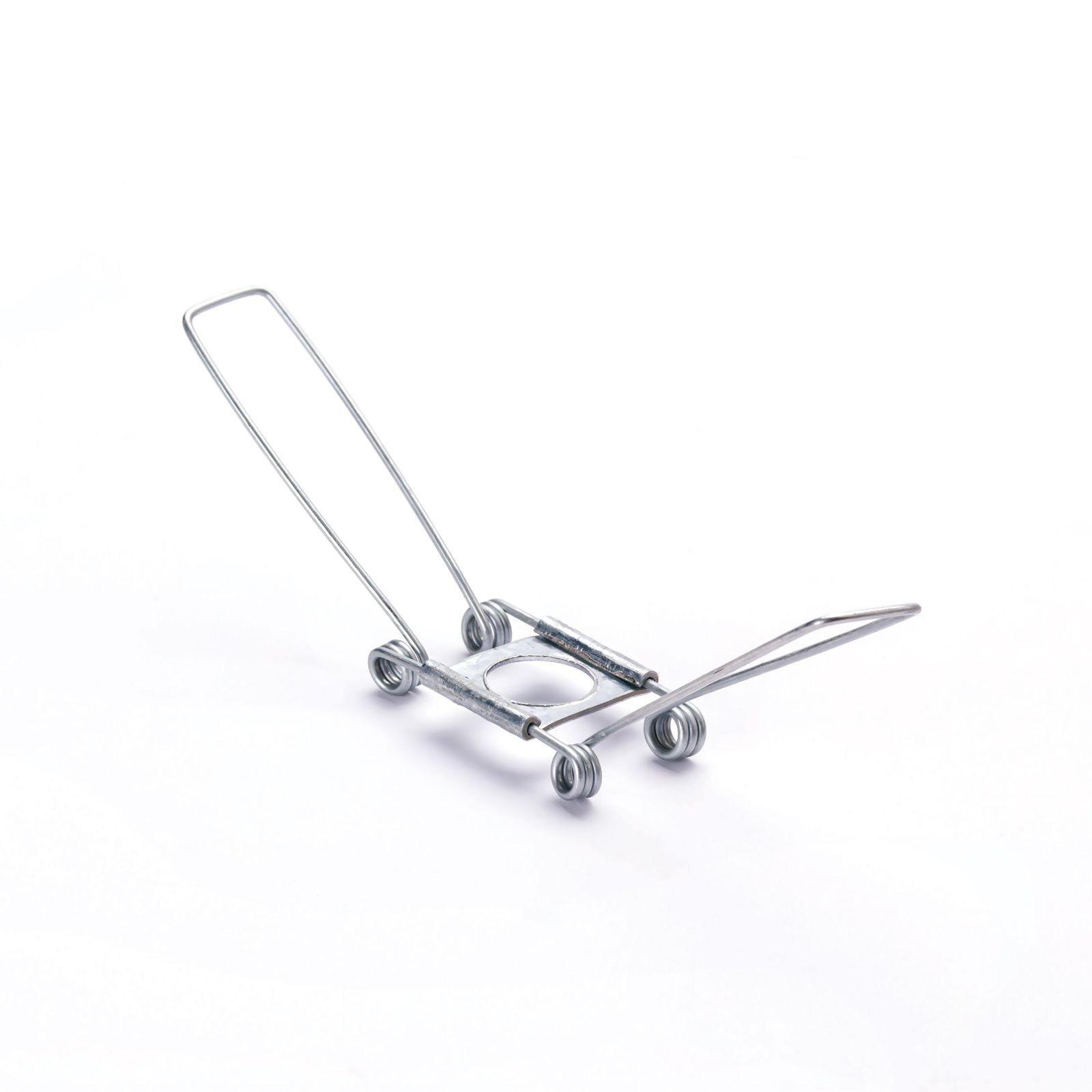 Glashaltefeder, Befestigung für Gläser