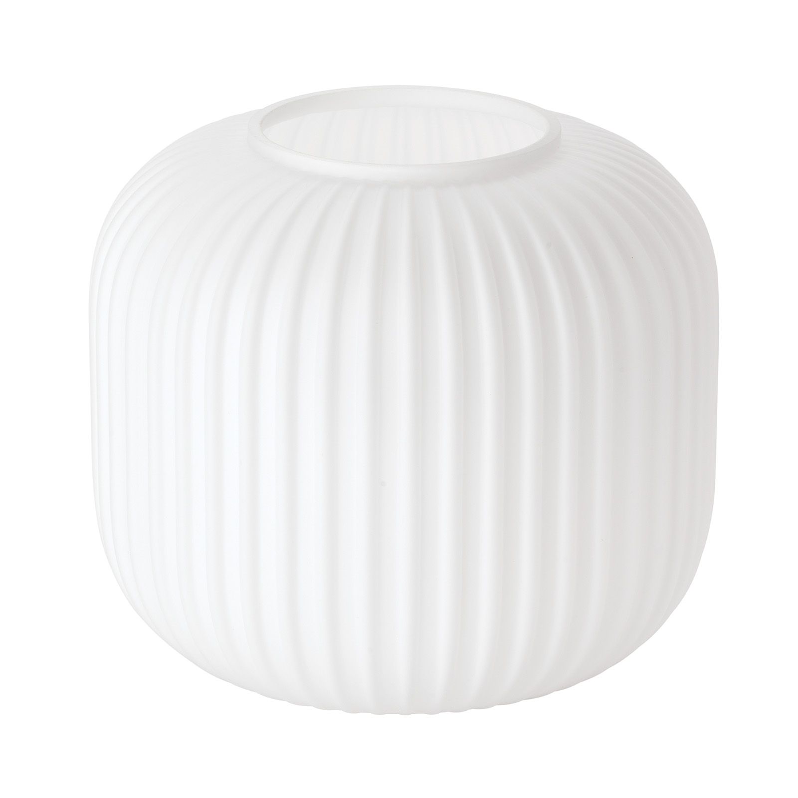 Glass lampshade CARNEVAL, Ø 200 mm, opal matt