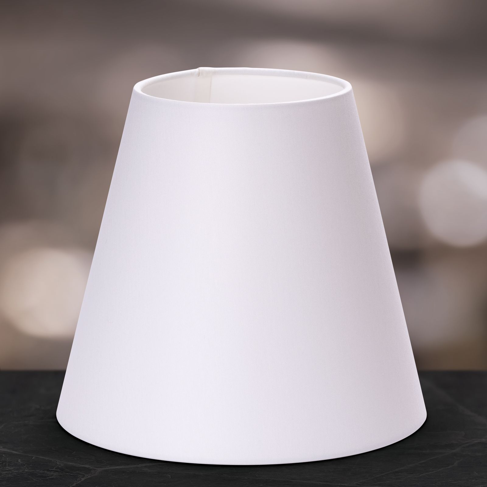 Lampshade fabric SHADE 305, Ø 190 mm, white