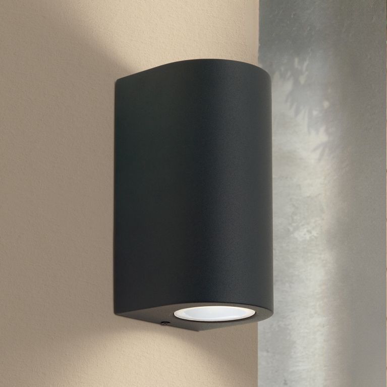 LAURENZ outdoor wall light Up- & Downlight, anthracite