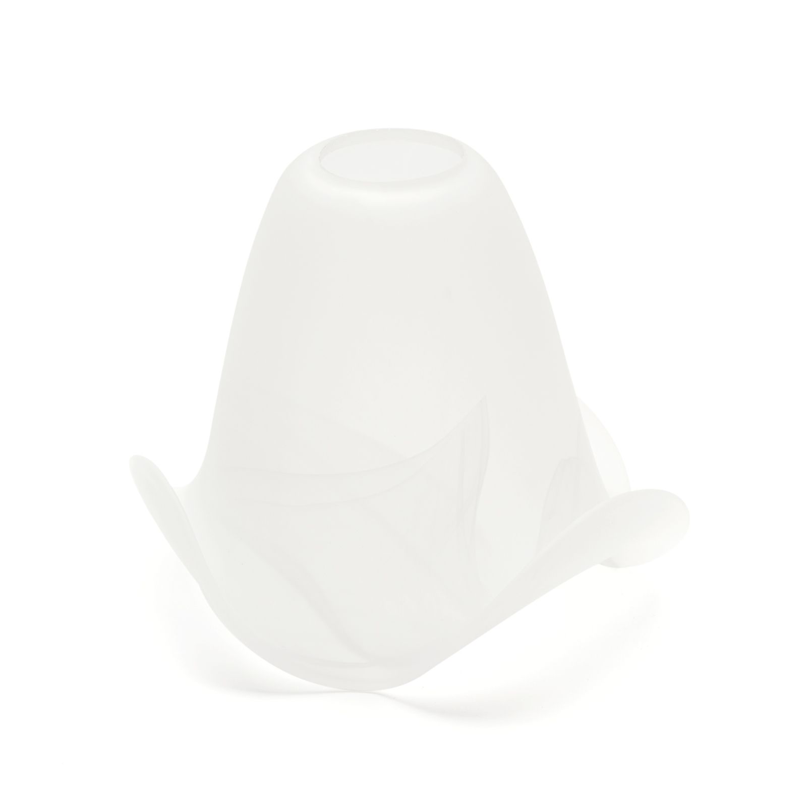 Glasschirm Sisi 7-788, Ø 130 mm, Opal matt