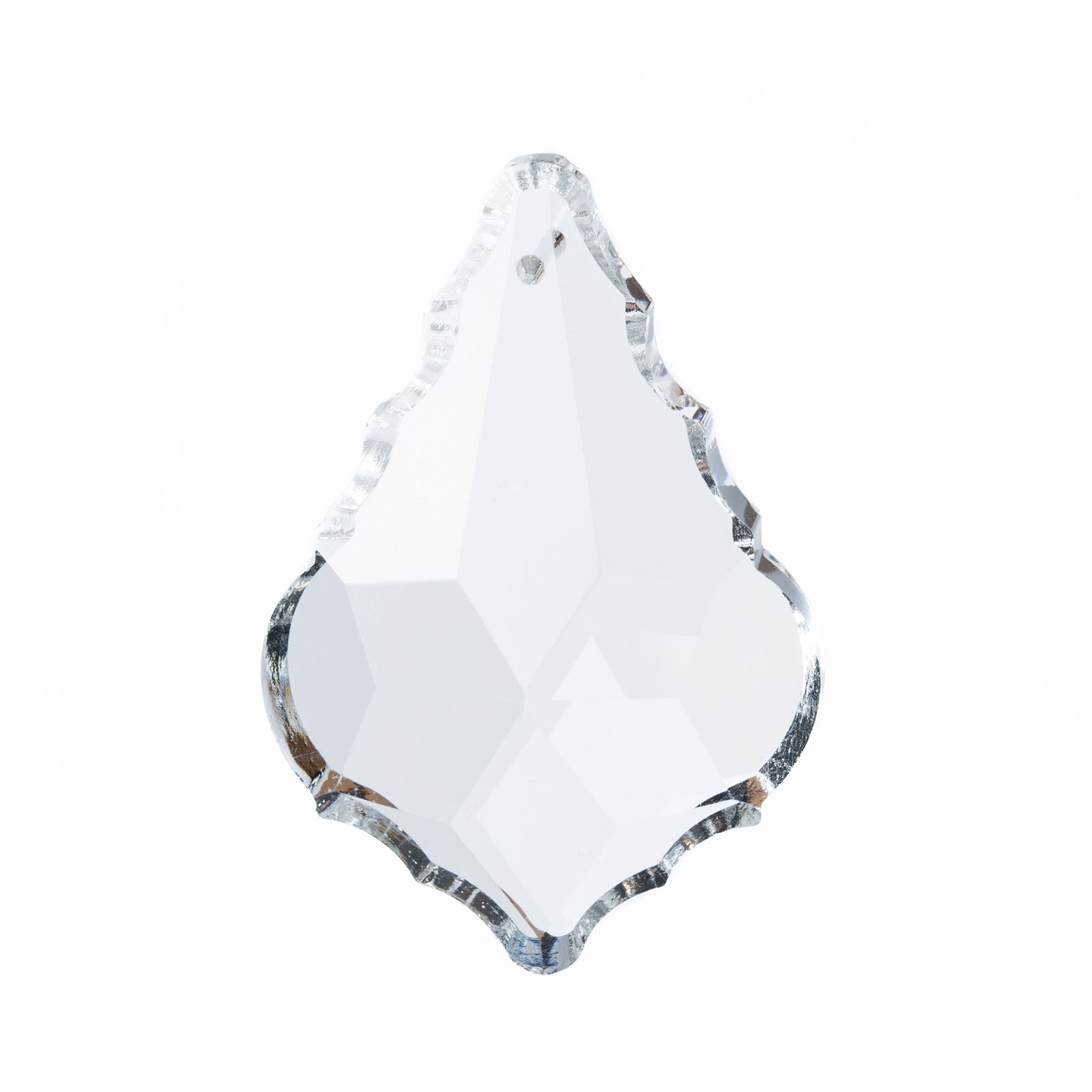 Glass pendant made of crystal glass, 50x34mm