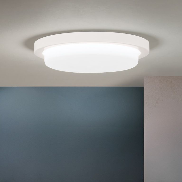 LEROX LED Ceiling Light white finish, Ø 20cm