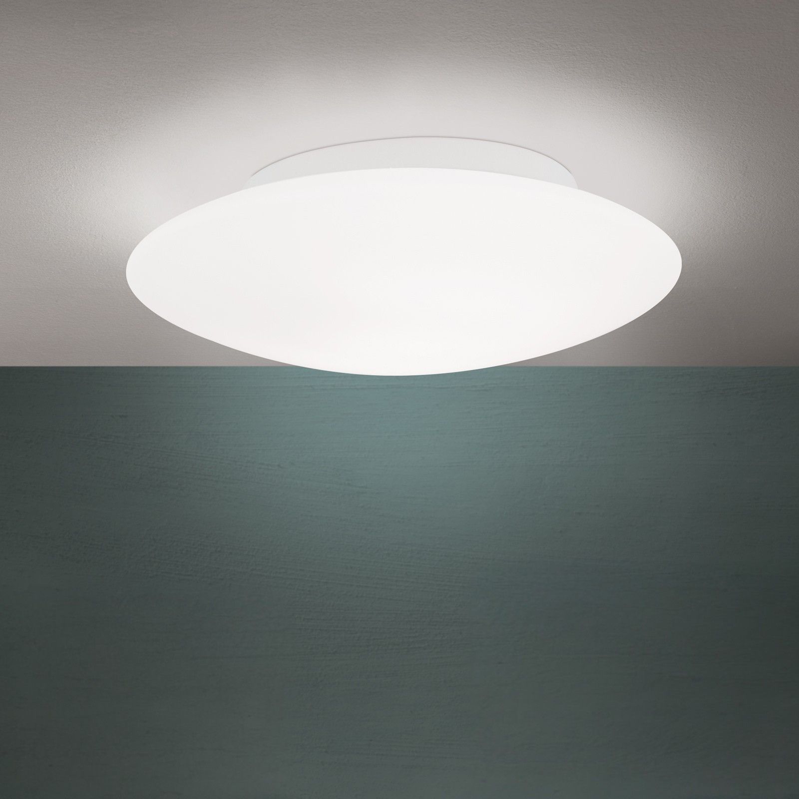 Ceiling lamp ALBA, opal, 30 cm