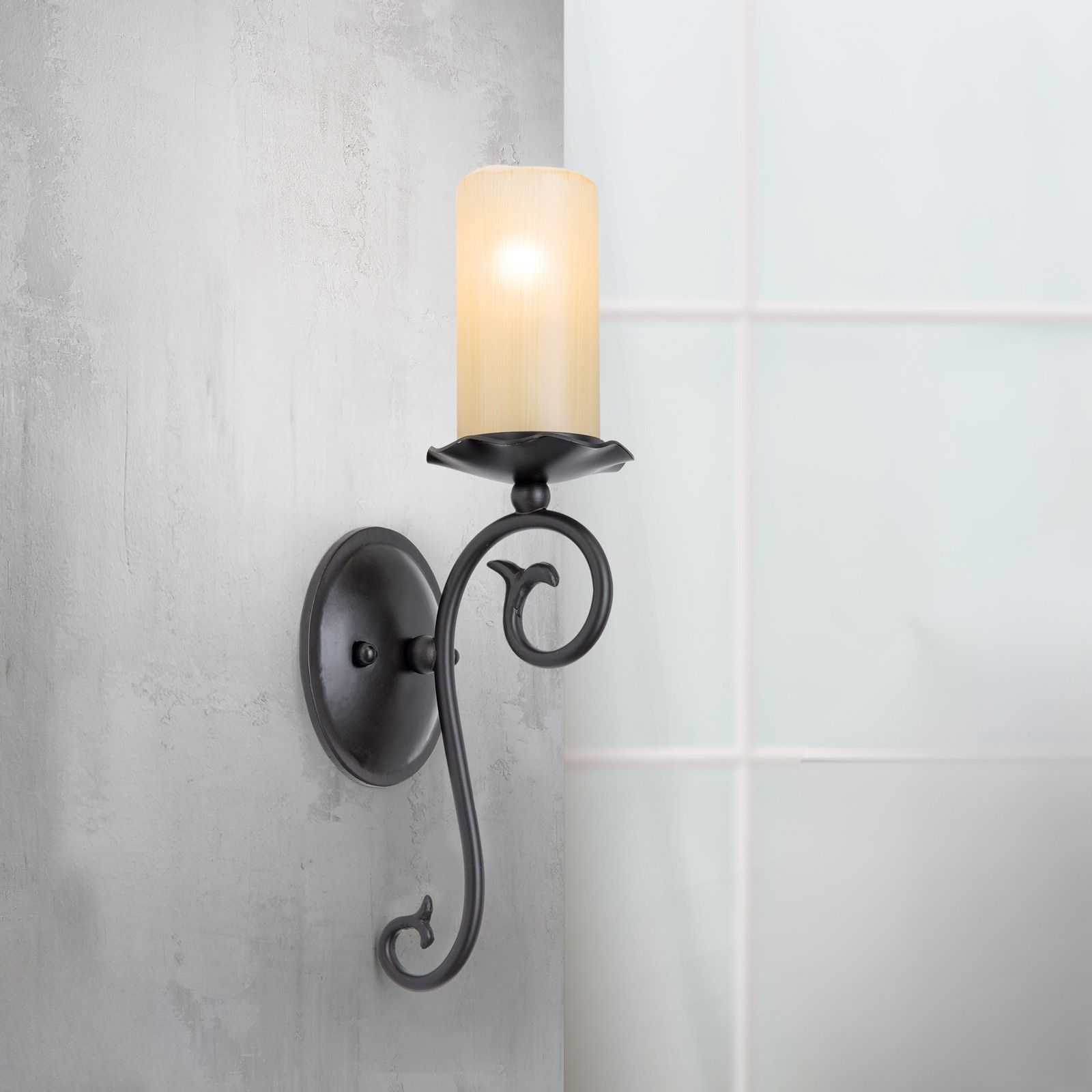 Wall light RUSTICKA, 1-lamp, Antique