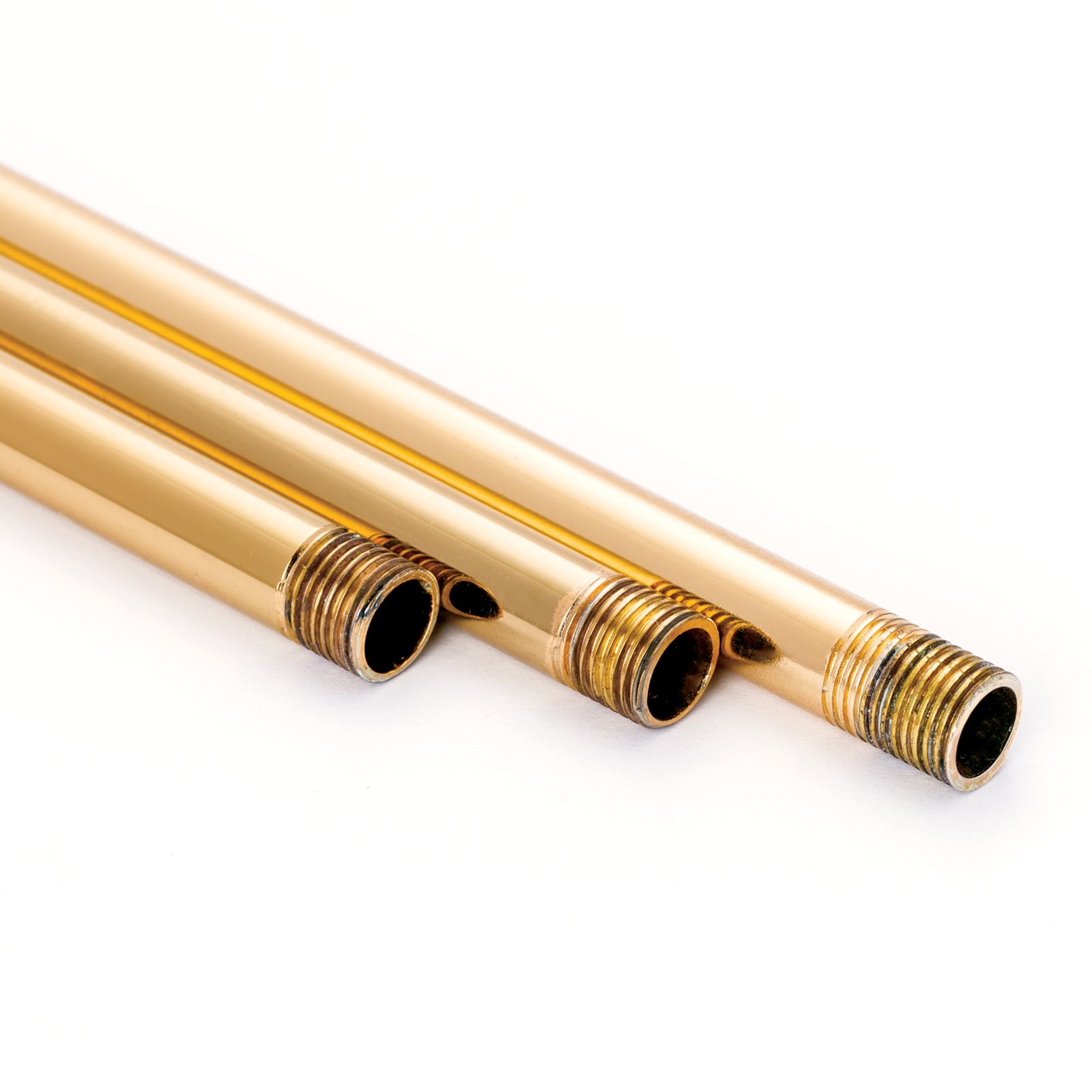 Rohrstange, Gewinde M10x1, 50 cm, Gold