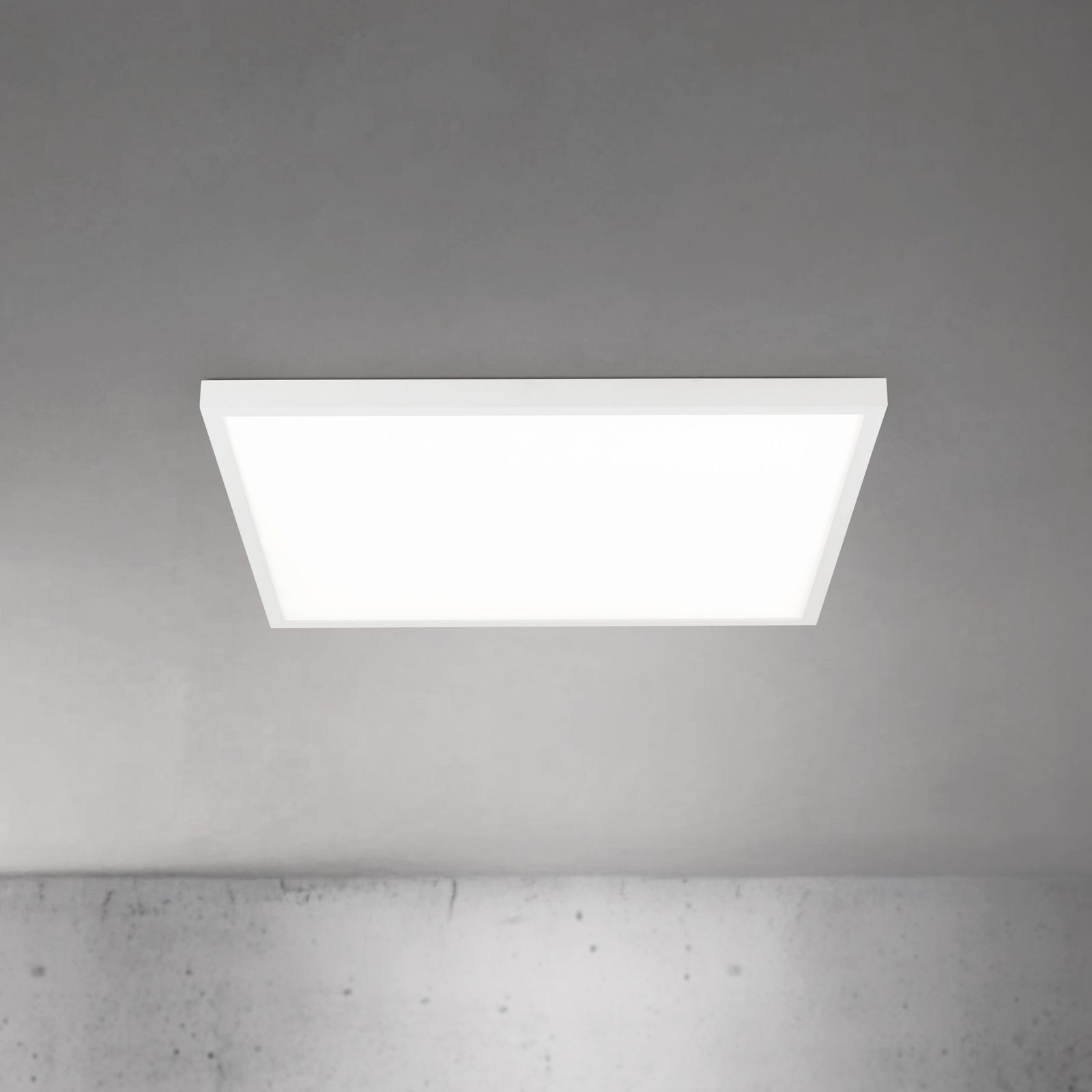 LED panel DISC, 60cm, angular, with CCT, white