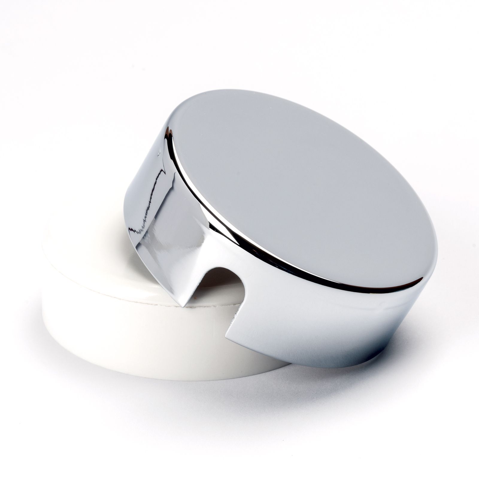 Verteilerdose, Ø 70 mm, Chrom