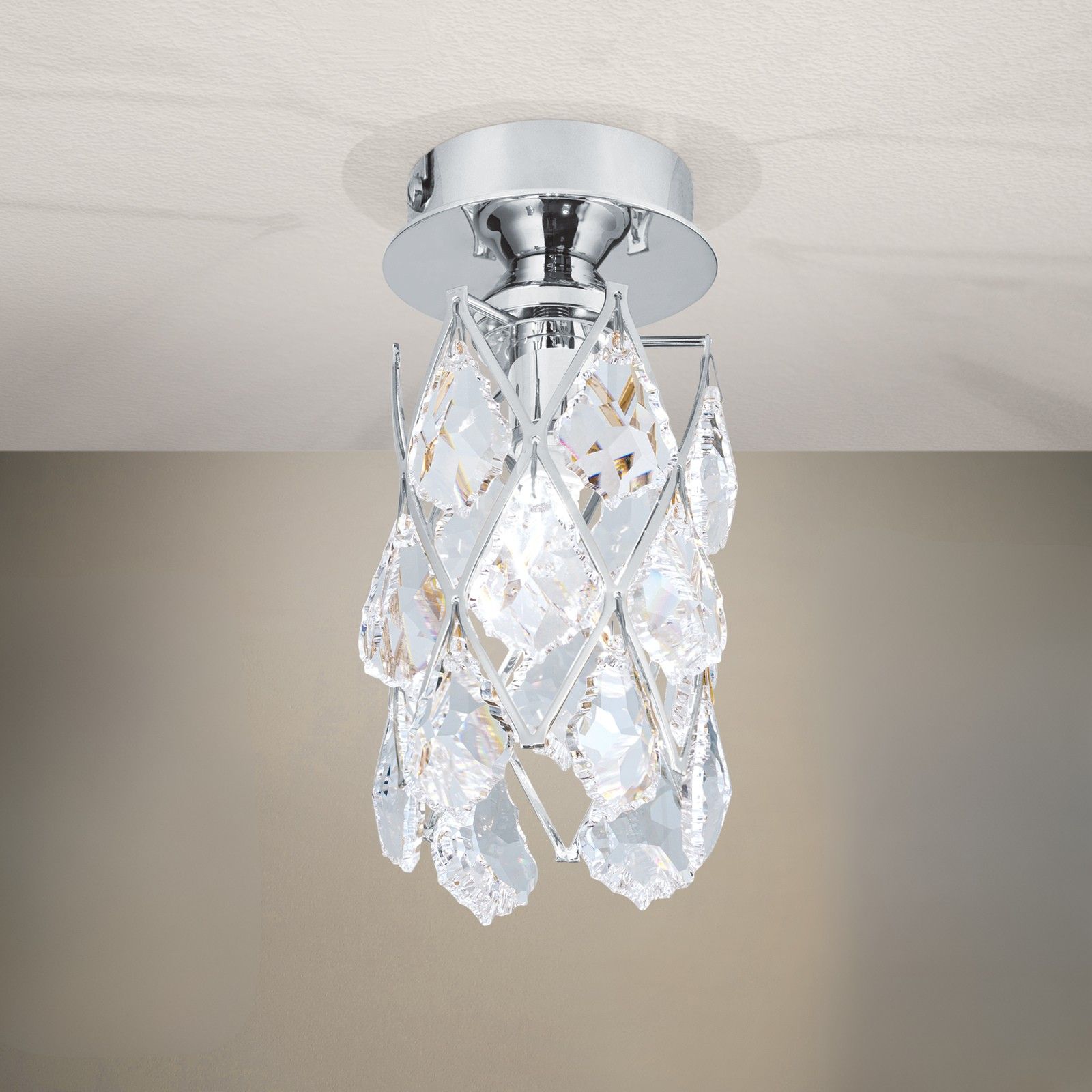 Deckenleuchte RITA, chrom