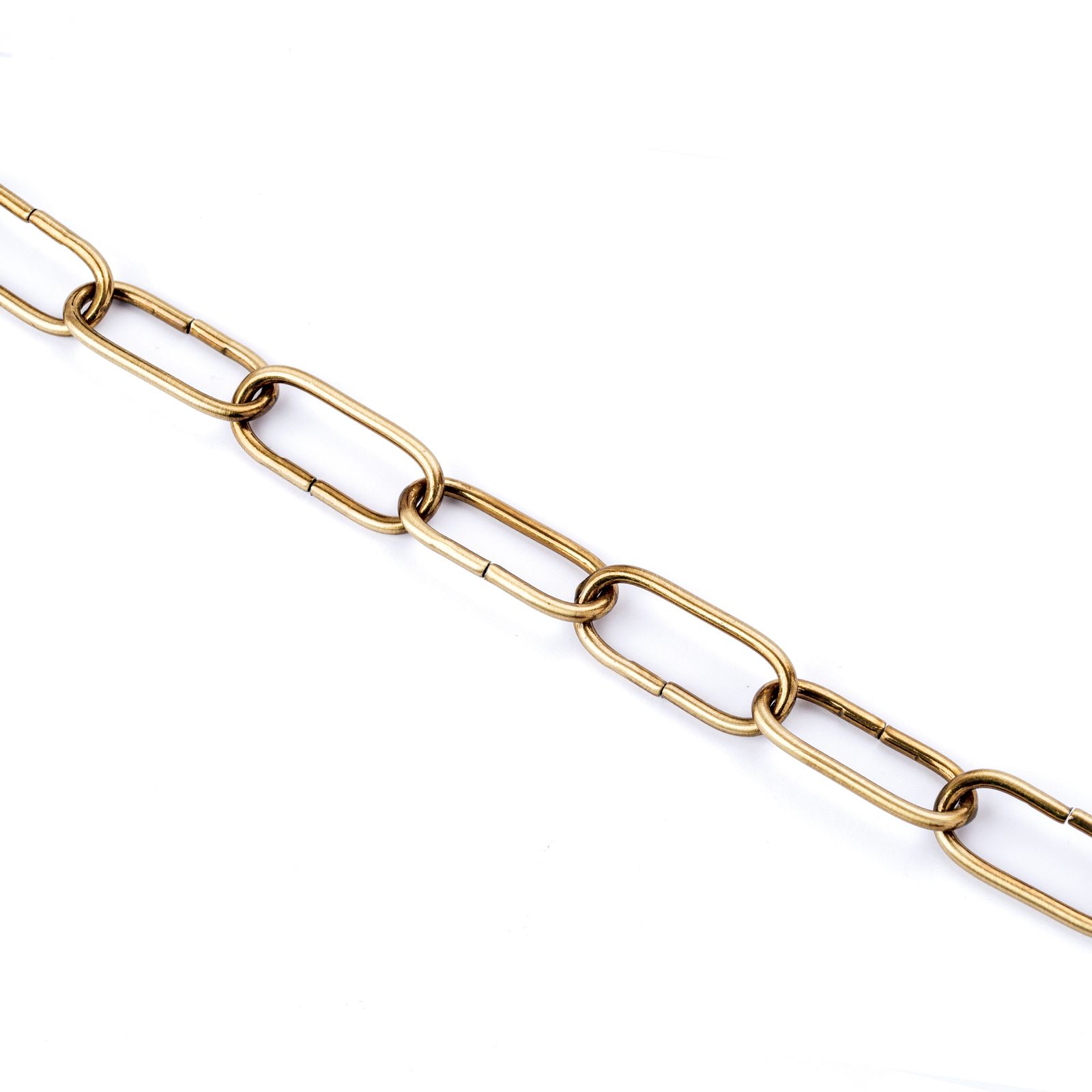 Lampenkette, 40x17x2,7 mm, 1 m, Bronze