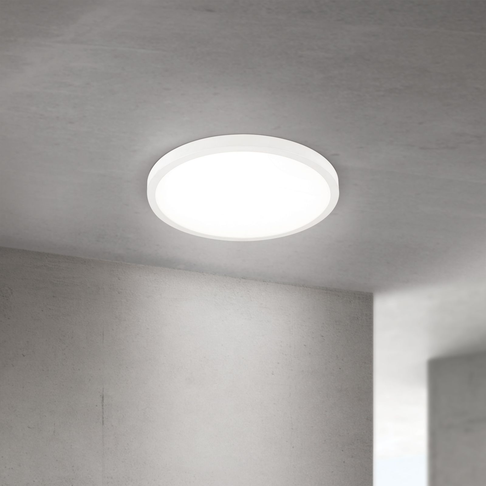 LED Panel DISC, Ø 40cm, mit CCT, weiß