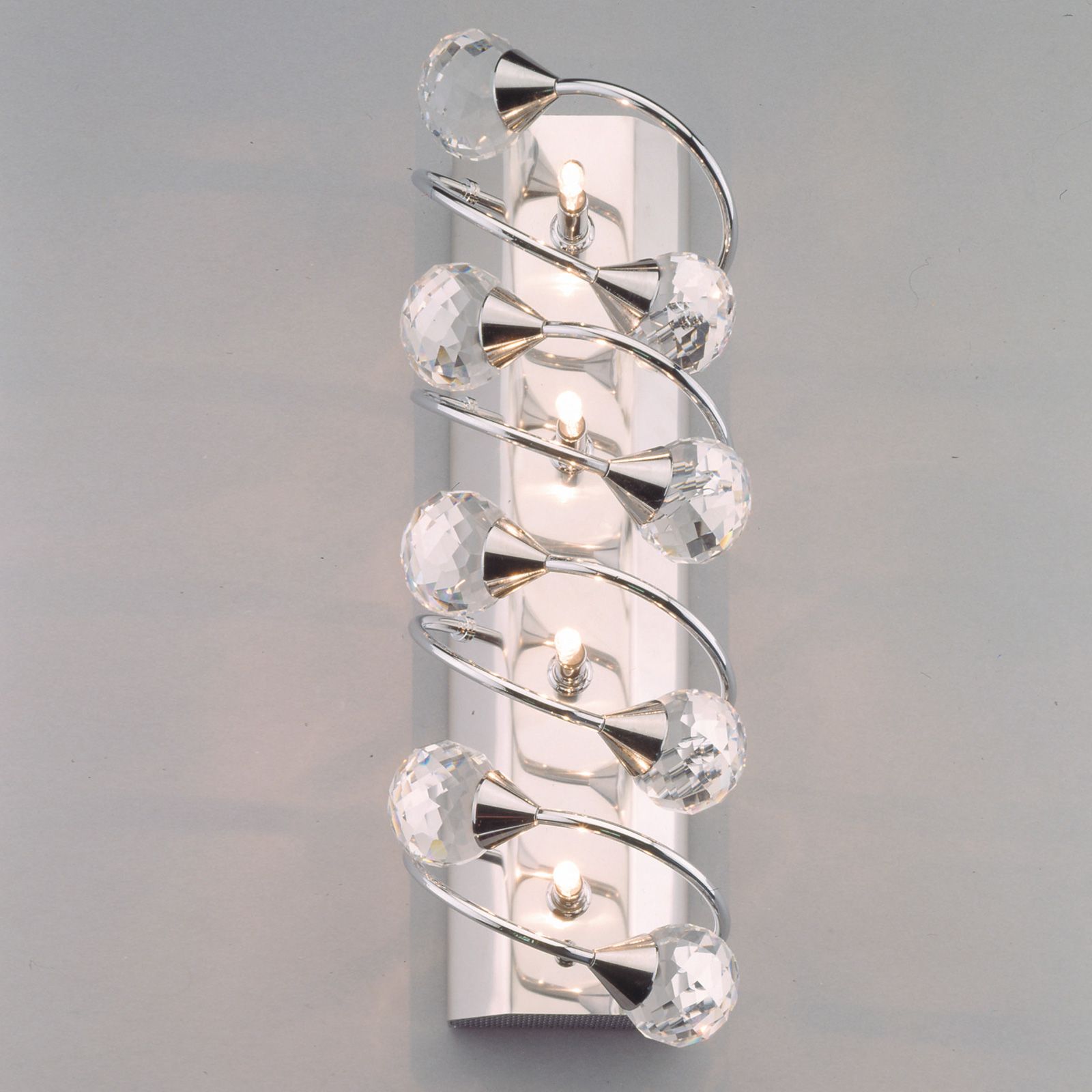 Wall light GALAXY, 4-flames, chrome