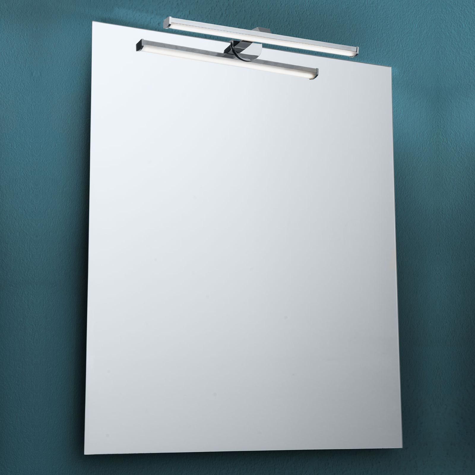 LED Spiegelleuchte ARGO, Chrom, 30cm