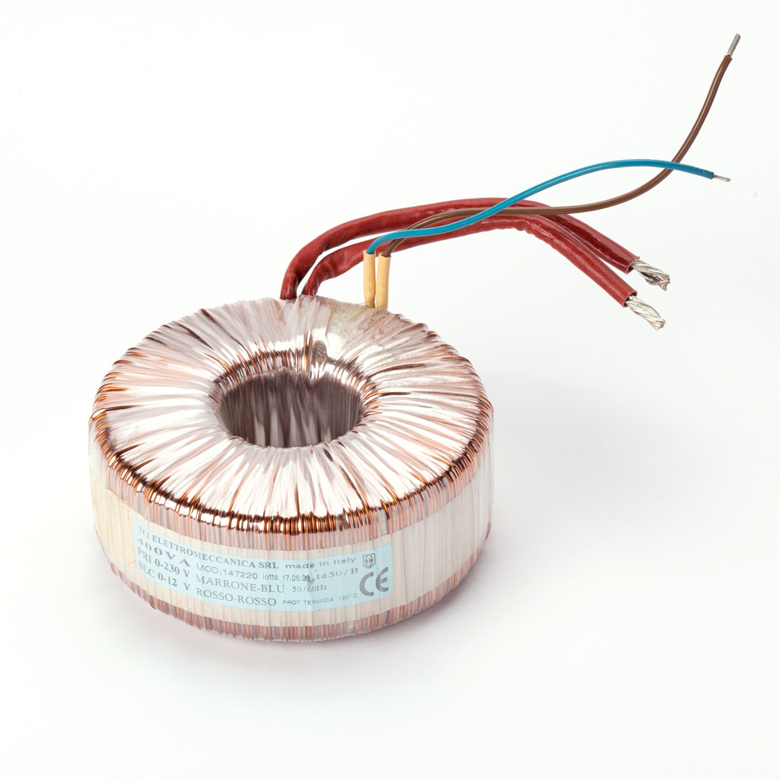 Toroidal transformer 400VA, dimmable