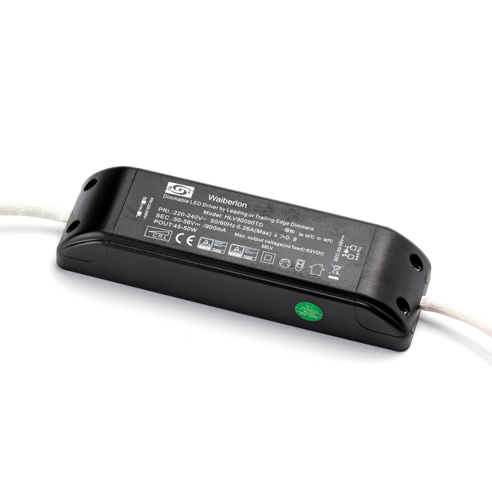 Driver 50a WAIBERLON HLV90050TD 45-50W, dimmable