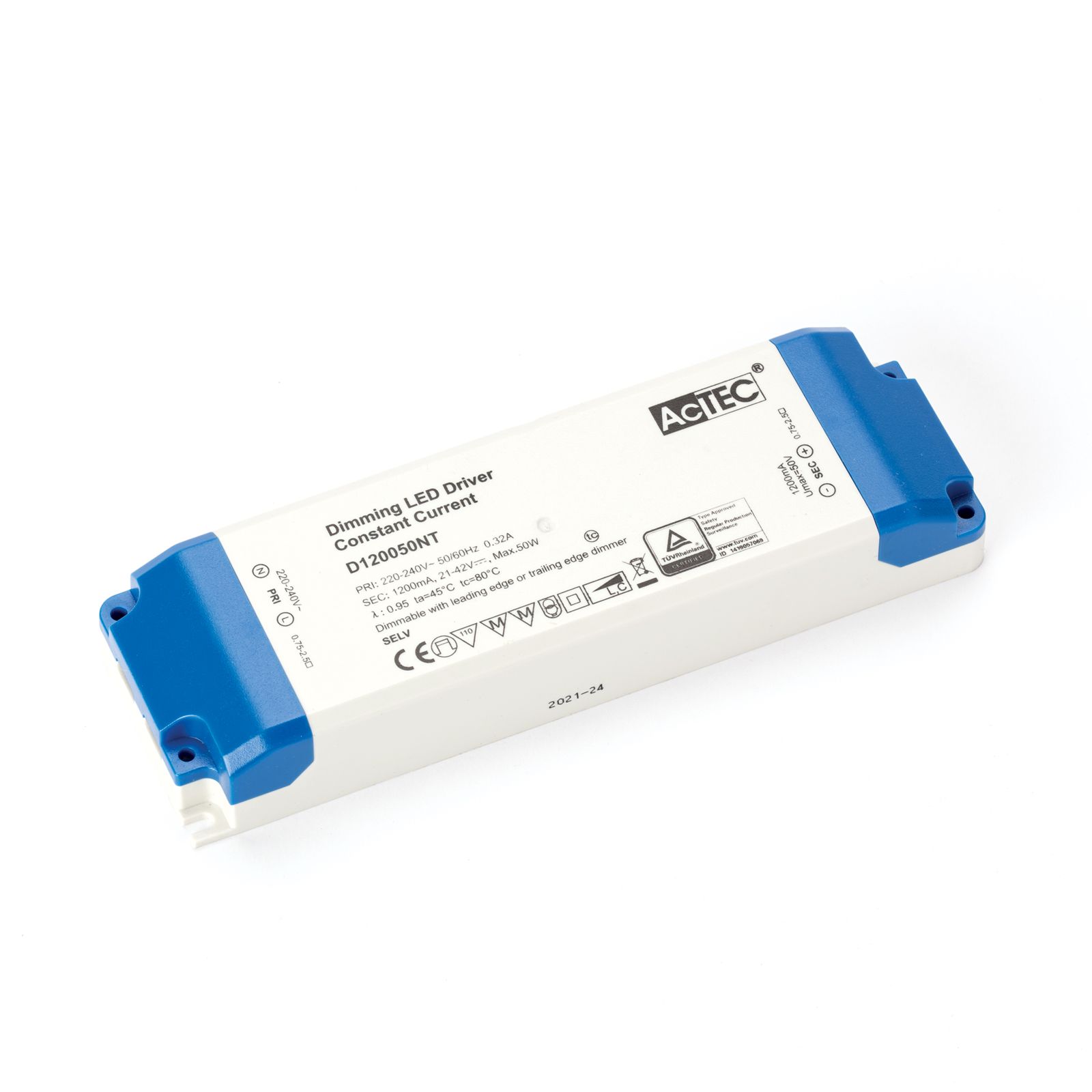 Driver 50c ACTEC D120050NT 50W 1200mA, dimmbar