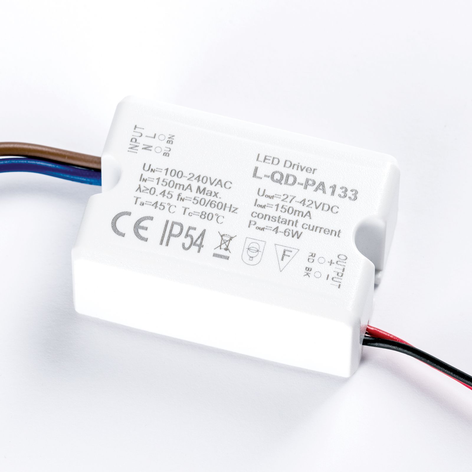 Driver 6g YUNDA L-QD-PA133 150mA 6W, nicht dimmbar