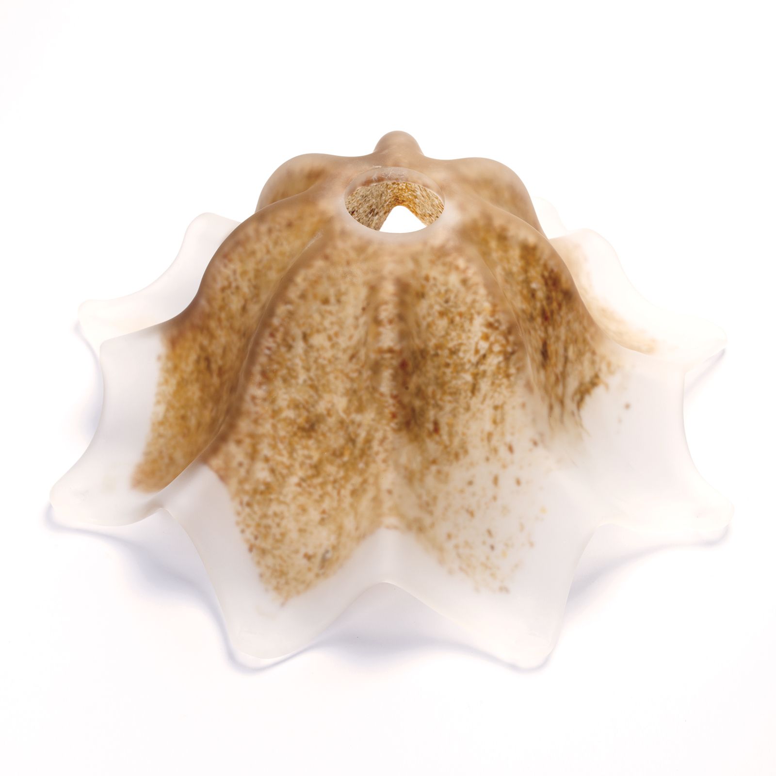 Glasschirm TOSCA 441, Amber-Murano