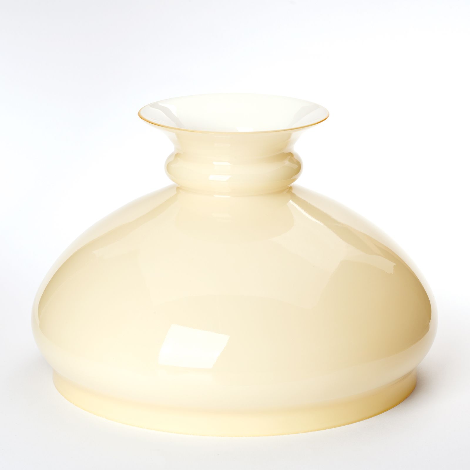 Petrolejové stínidlo 645/260/235, Ø 260 mm, lesklé šampaňské