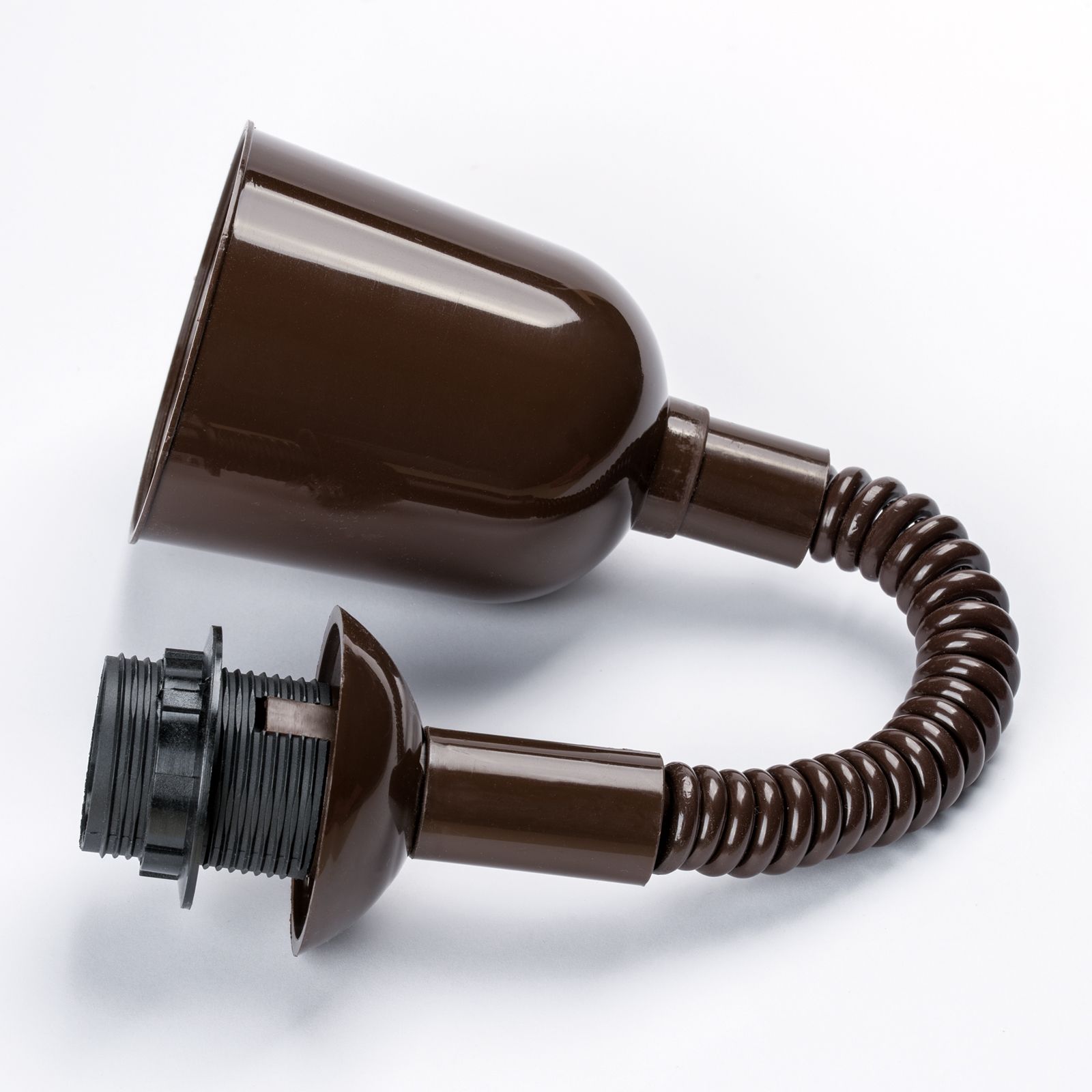 Light pull pendant, 20-100 cm, Brown