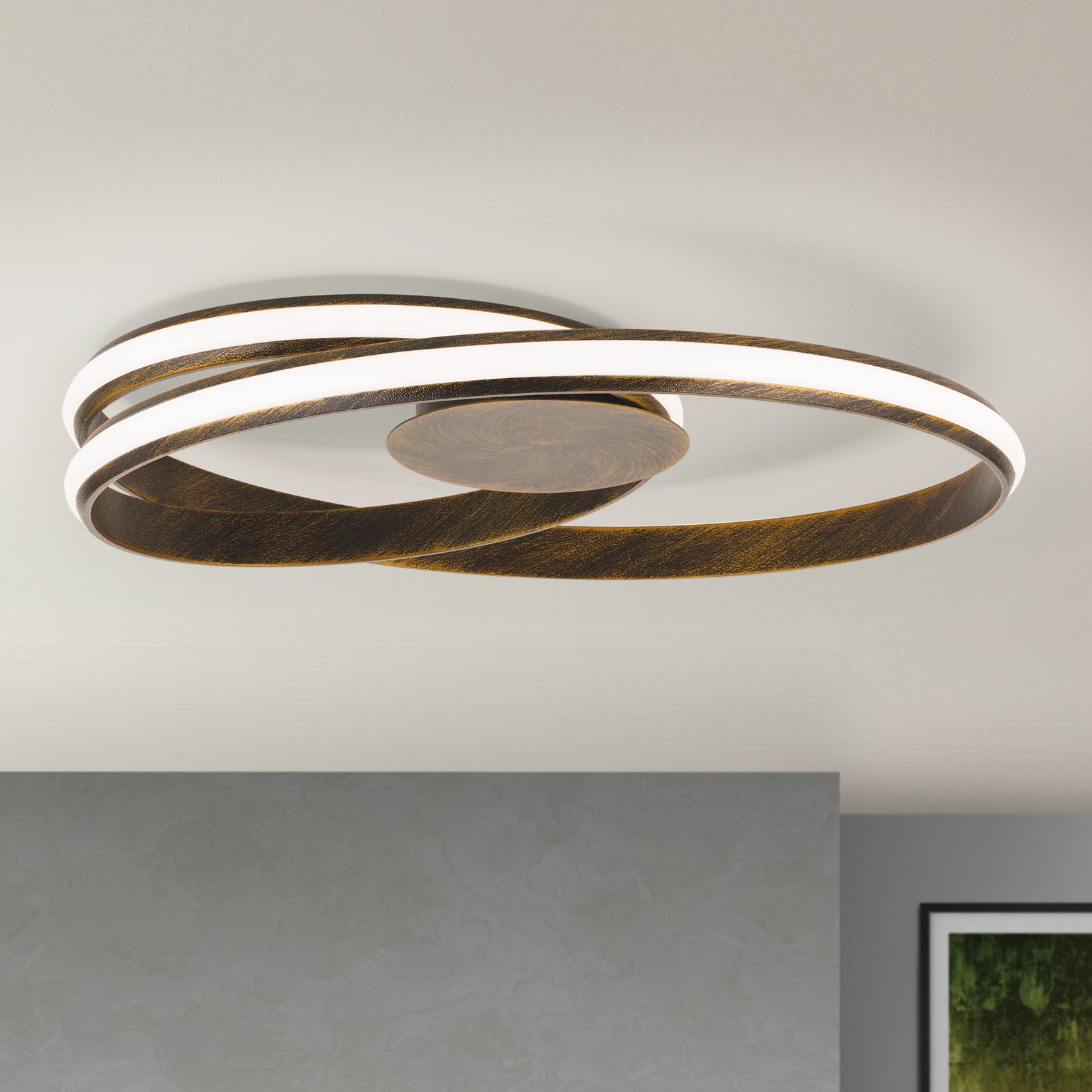 LED Deckenleuchte CIRCUS, Antik