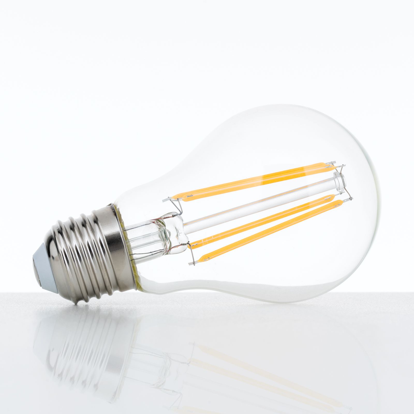 LED Birnenform, E27, 8W, klar