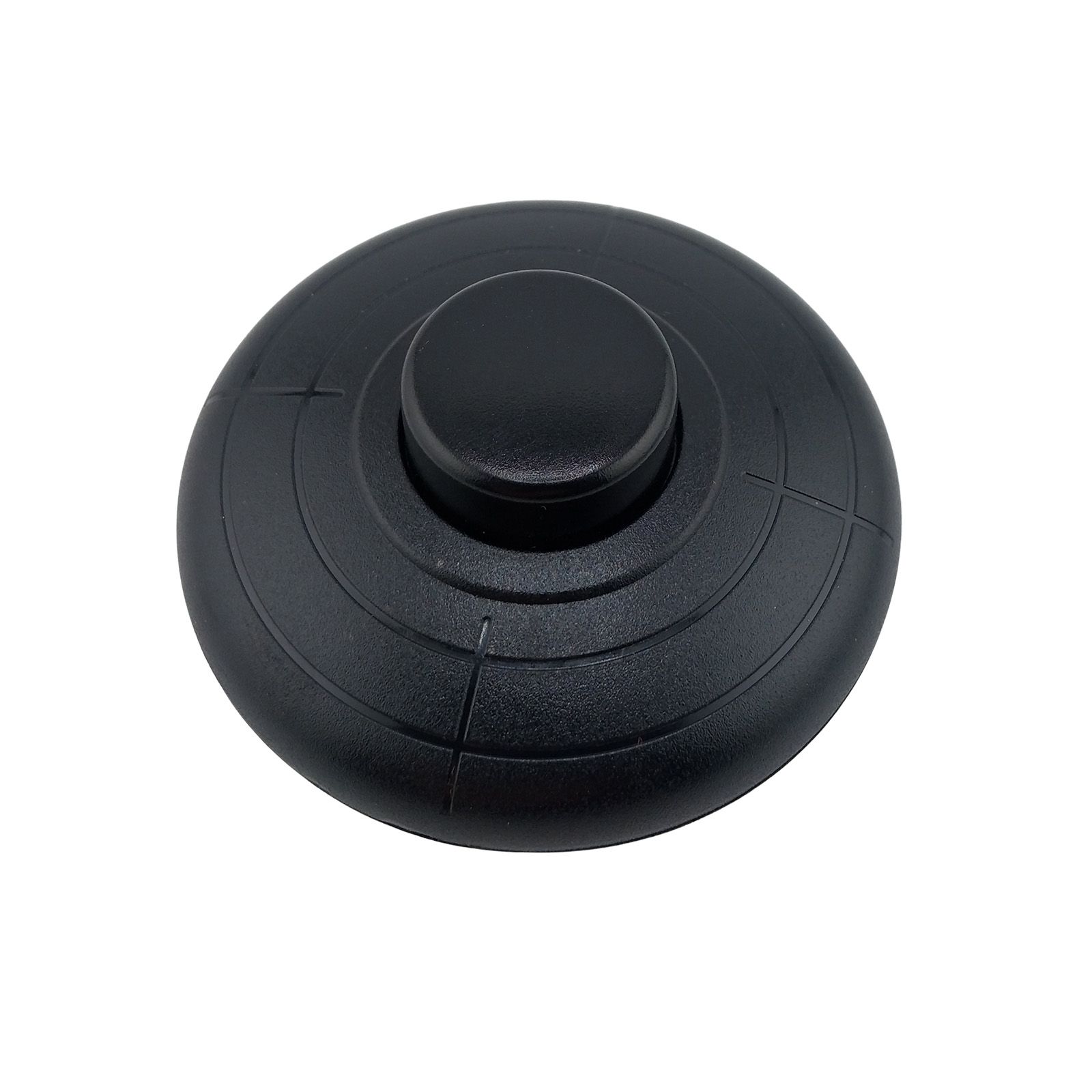 Fußtretzwischenschalter, PVC, Schwarz, 2A