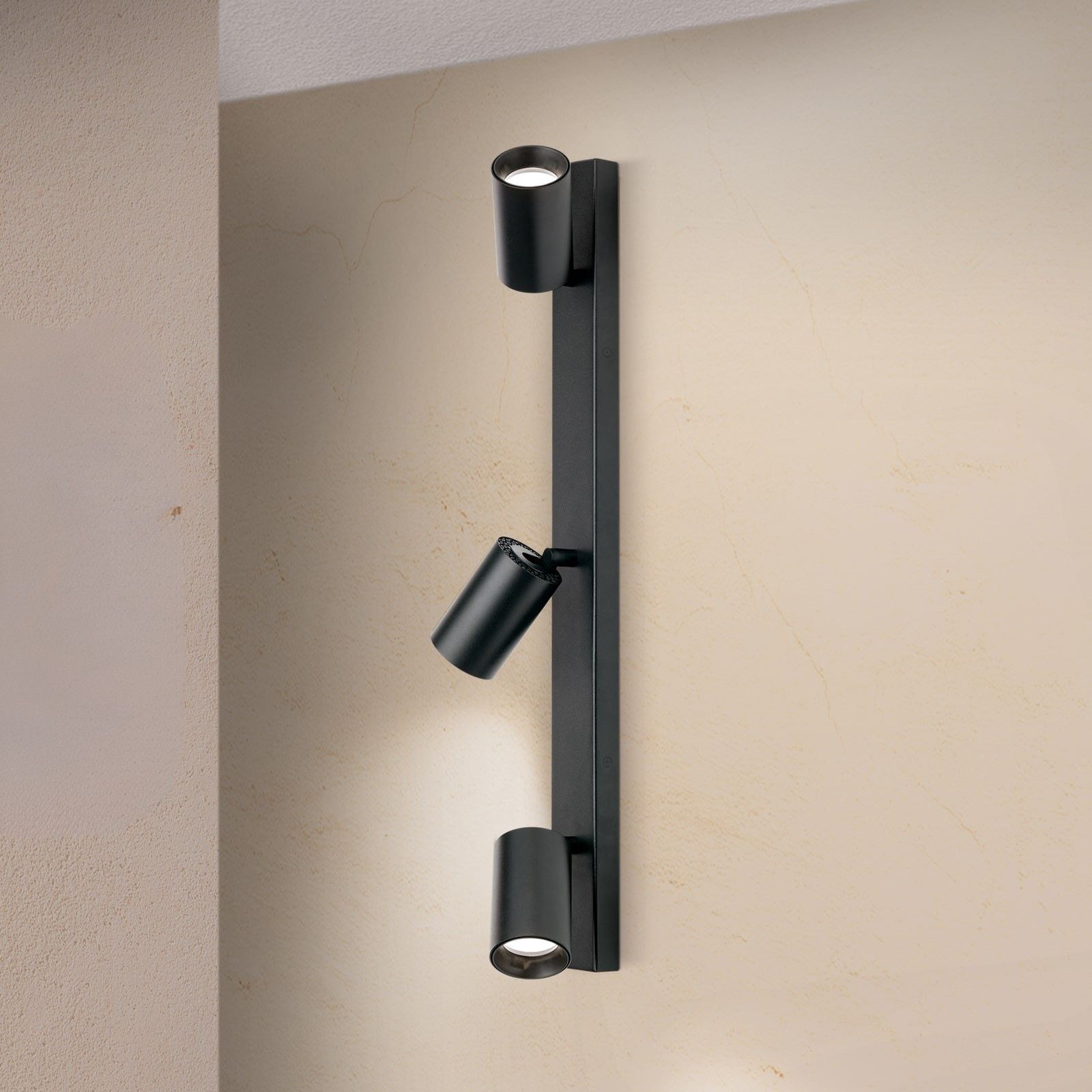 Spotlight SEAN, 3 lamps, black