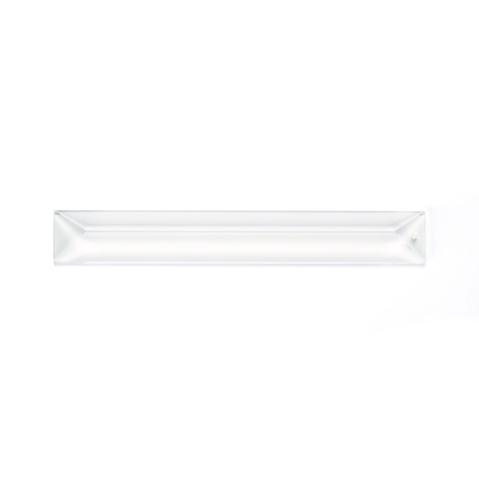 Crystal glass prism PRISM, 150x22mm, transparent