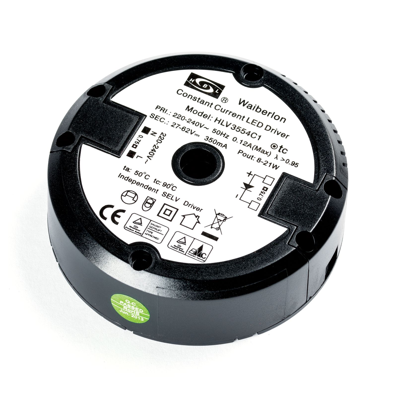 Driver 21w WAIBERLON HLV3554C1, 8-21W, nicht dimmbar