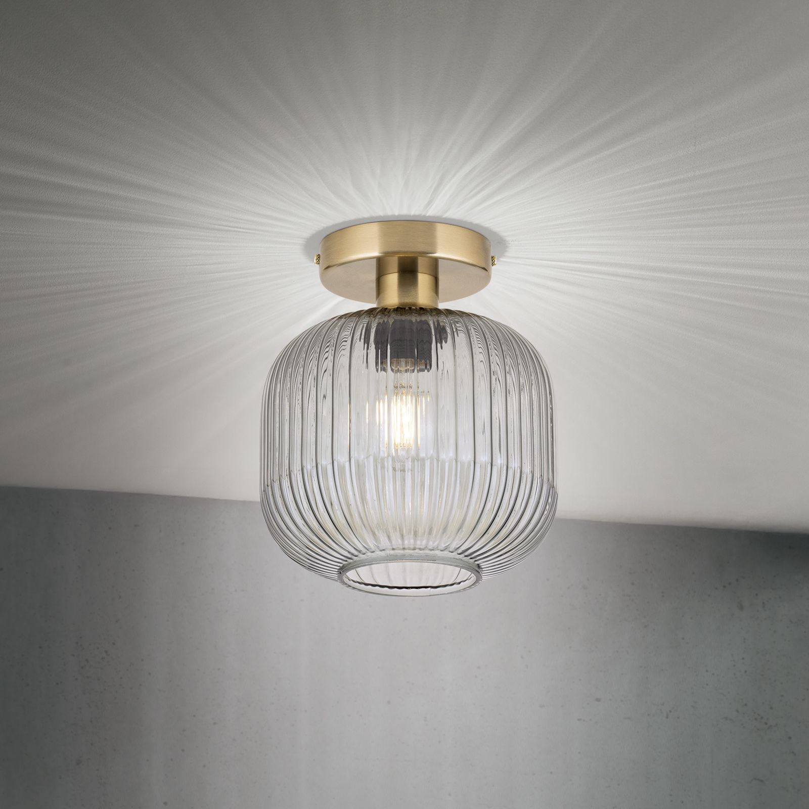 Deckenleuchte CARNEVAL, rauch