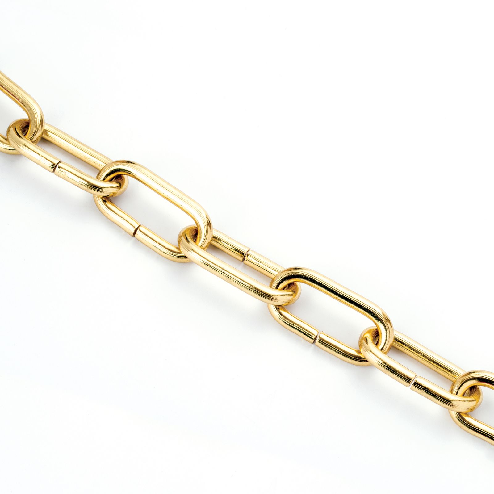 Lampenkette, 48x22x5 mm, 1 m, Messing