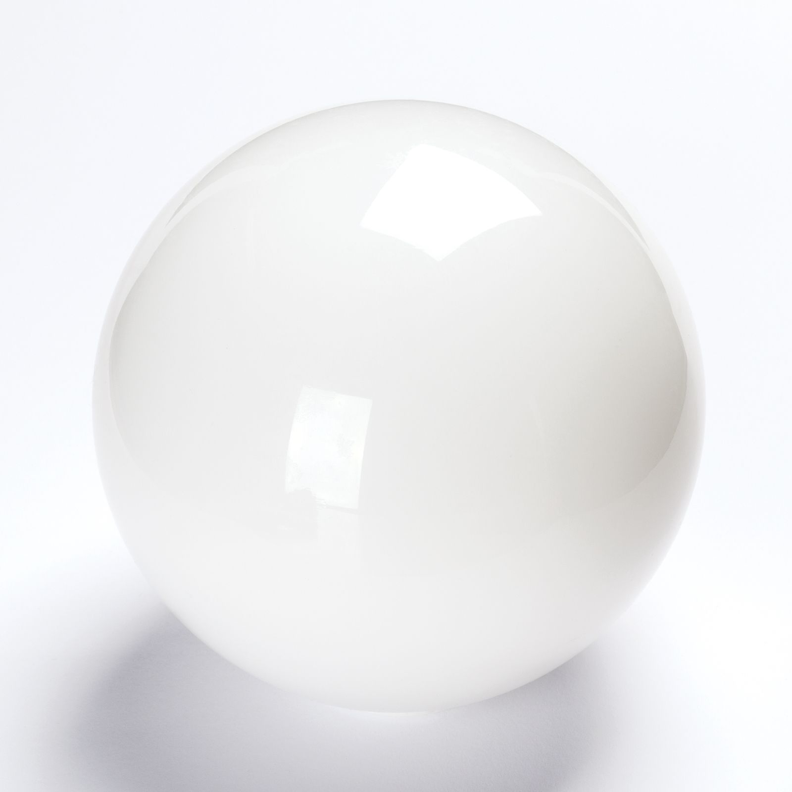 Kugelglas 149, E14, Ø 135 mm, Opal glänzend