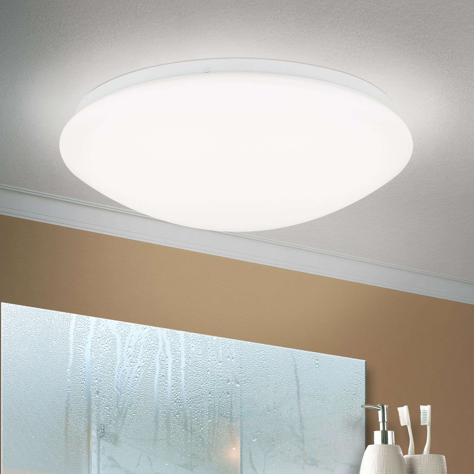 LED Deckenleuchte NEDO, 35cm opal