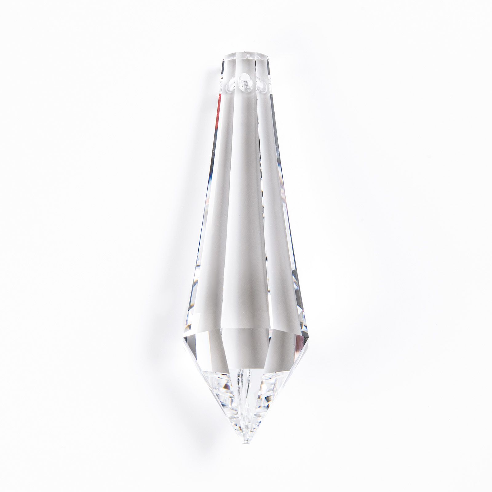 Chandelier crystal pointed crystal SPECTRA® Swarovski® Crystal, 63x21mm, transparent