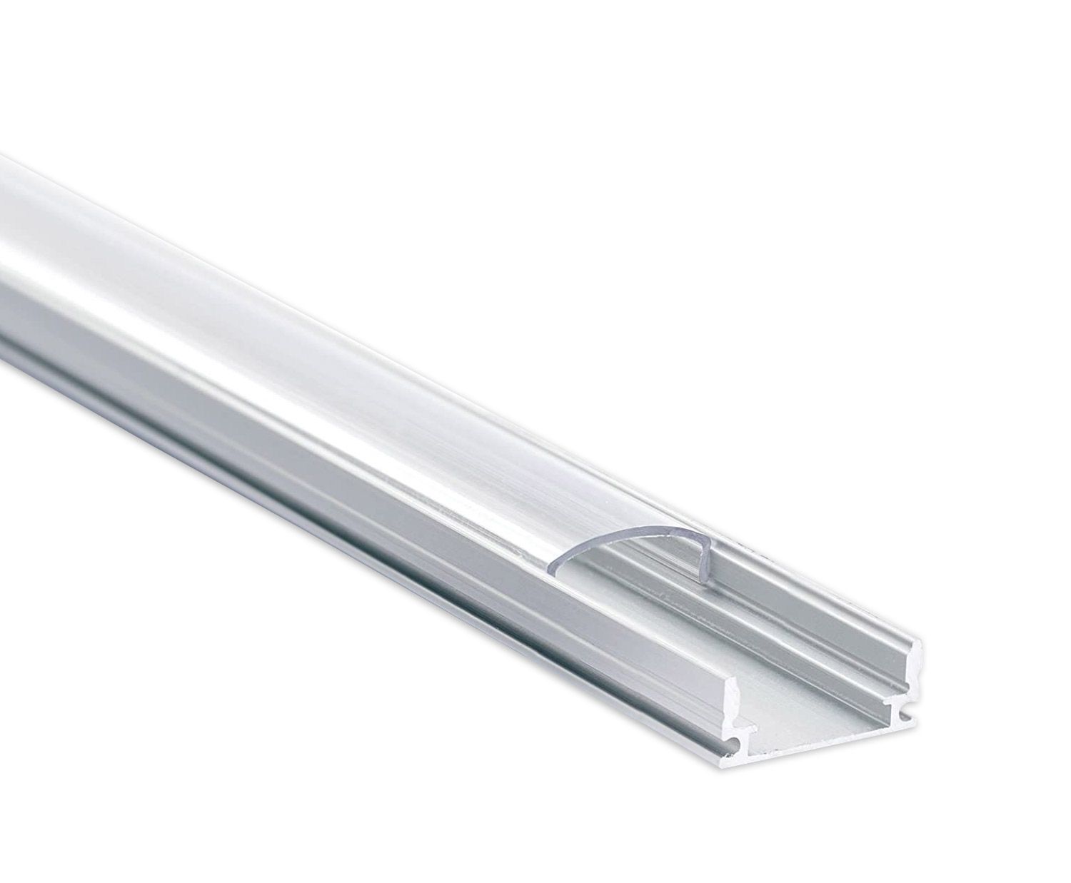 Aluminium-Profil für LED-Strips, Klar, 1 m