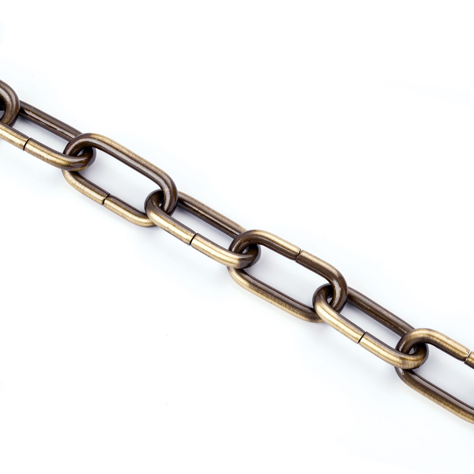 Lamp chain, 60x49x6 mm, 1 m, patina