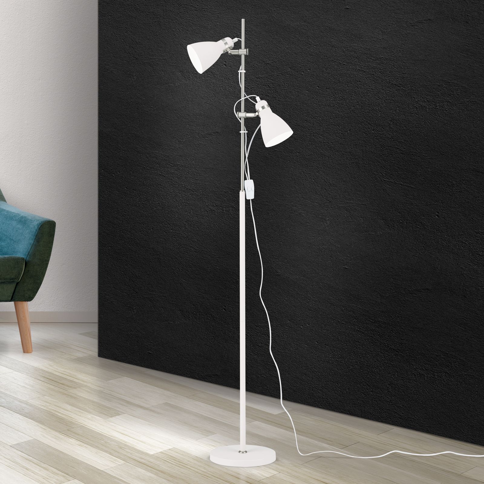 Stehleuchte SCHOOL, Weiß
