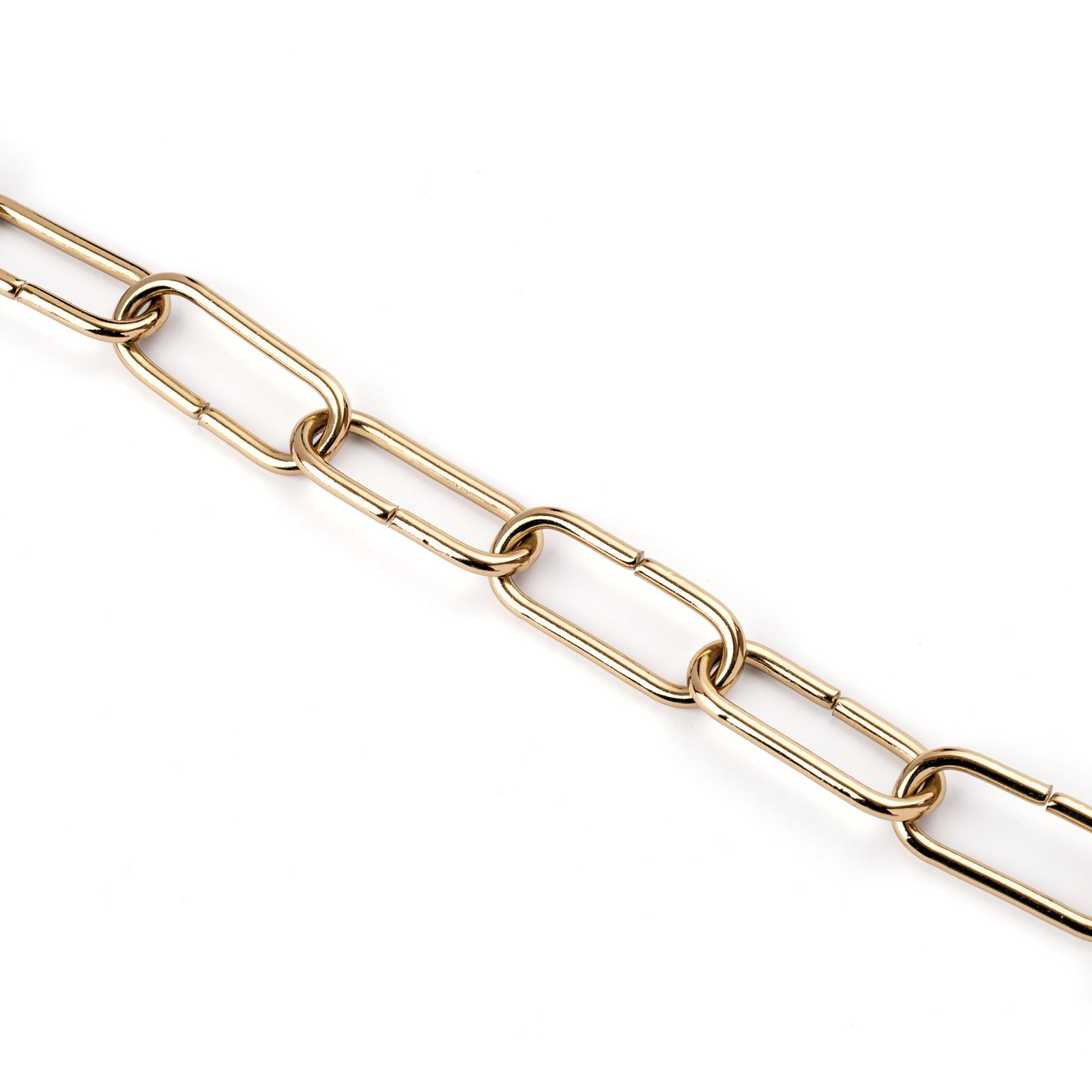 Lampenketa, 47 x 20 x 4 mm, 1 m, Zlatá