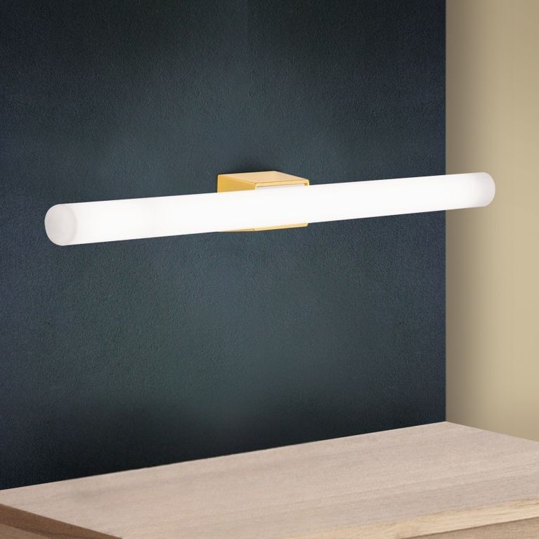 LED Wandleuchte VISAGIST, Messing