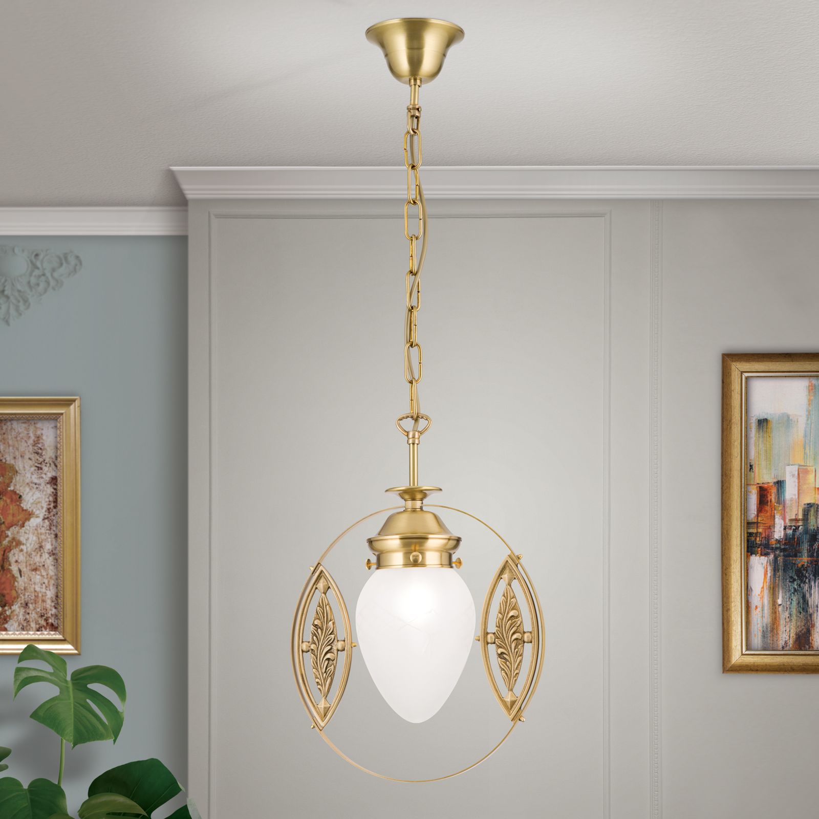 Pendant lamp BUDAPEST, bronze