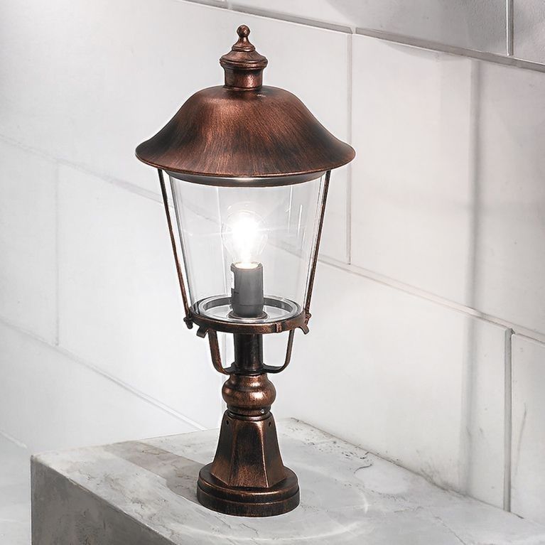 Outdoor lamp KENZO, Black copper, H58cm